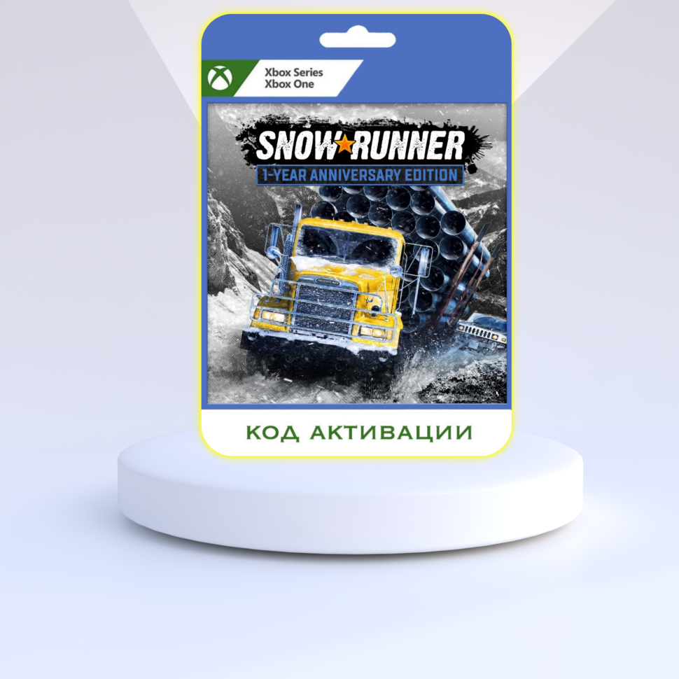 Xbox Игра SnowRunner 1-Anniversary Edition Xbox (Цифровая версия регион активации - Турция)