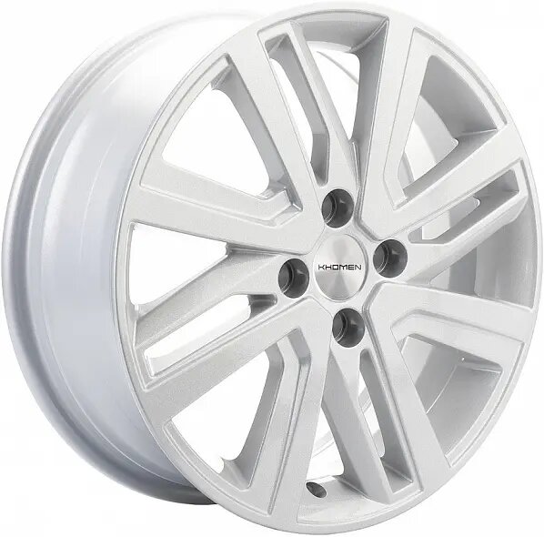 Диски Khomen Wheels KHW1609 16 / 4*100 ET50 D60.1 J6.0 F-Silver