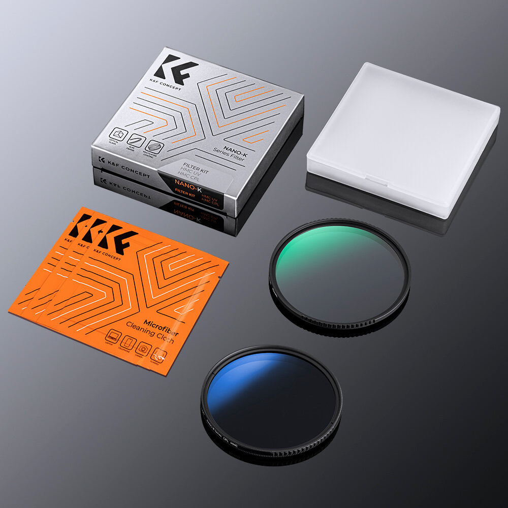 Комплект светофильтров K&F Concept Keen Series MCUV + CPL 77mm