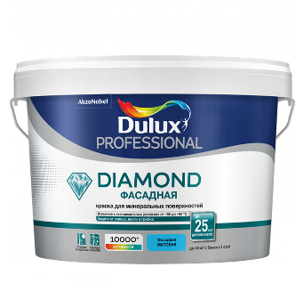Краска DX Professional Diamond фасад гладкая мат. BW 2,5л.