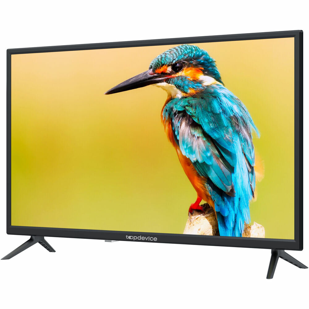 32" Телевизор Topdevice TV 32" LED, HD 720p, черный