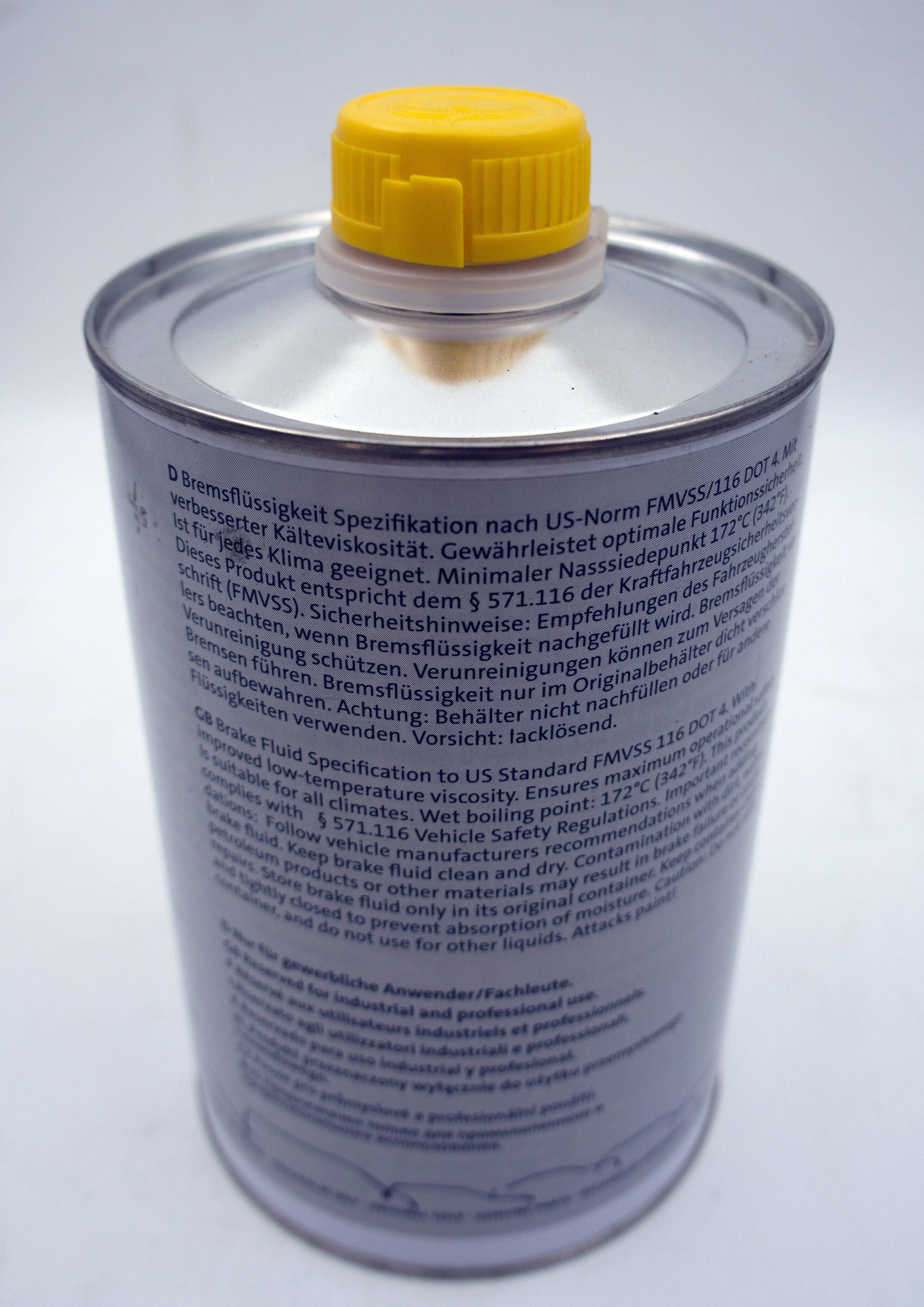 Арт.Euro: B000750M3/Арт.Rus: B000750M3/VAG/Жидкость тормозная dot 4, "BRAKE FLUID", 1л/Brakefluid — фото 4