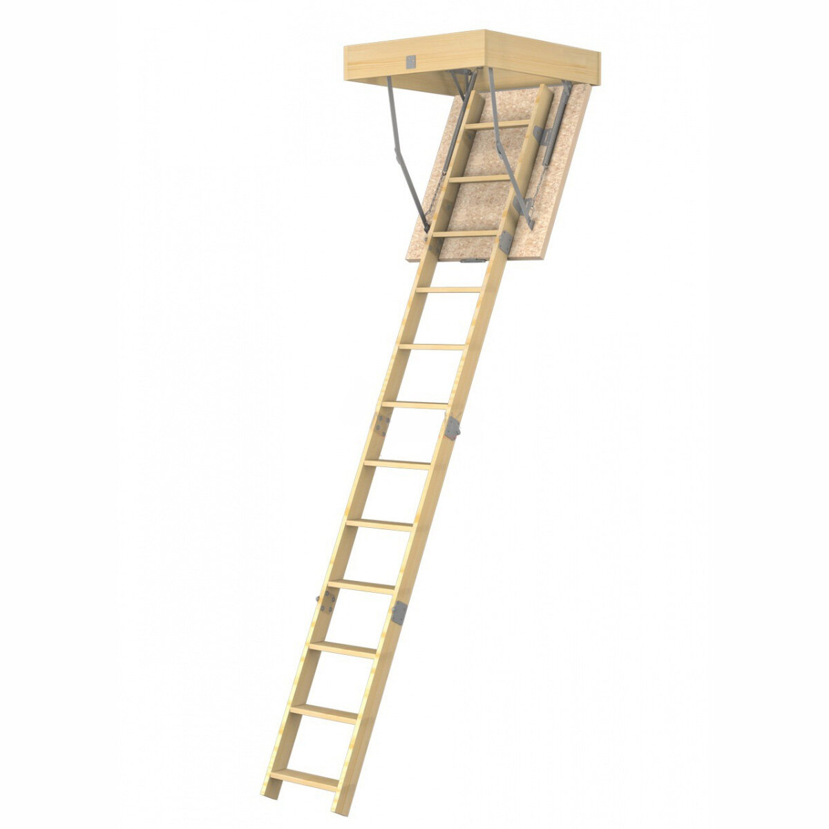 Деревянная чердачная лестница ЧЛ-11 600х875