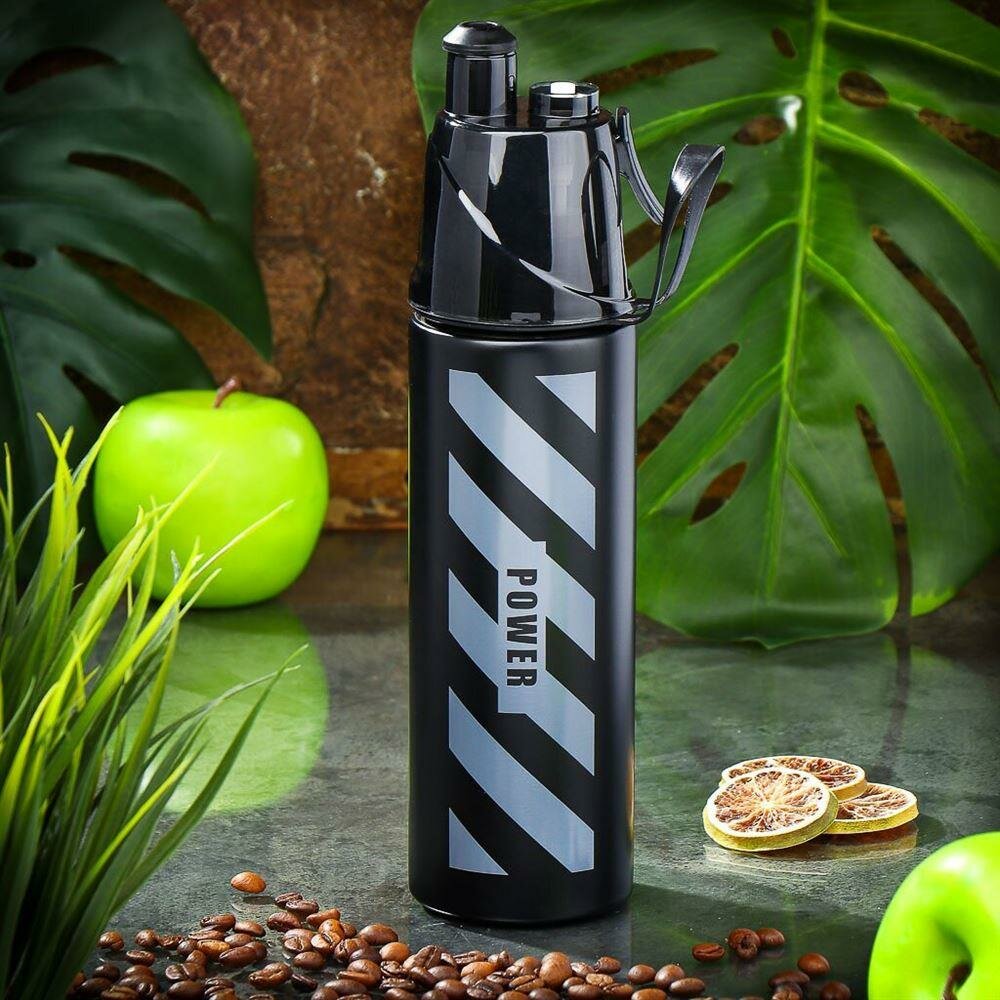 фото Термобутылка DANIKS SL-099-black-gre (435636)1 шт