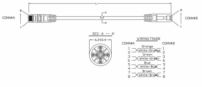 фото Hyperline PC-LPM-UTP-RJ45-RJ45-C6-0.3M-LSZH-GY Патч-корд U/UTP, Cat.6 (100% Fluke Component Tested), LSZH, 0.3 м, серый