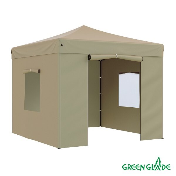 Green Glade Тент-шатер быстросборный Green Glade 3101 3х3м полиэстер