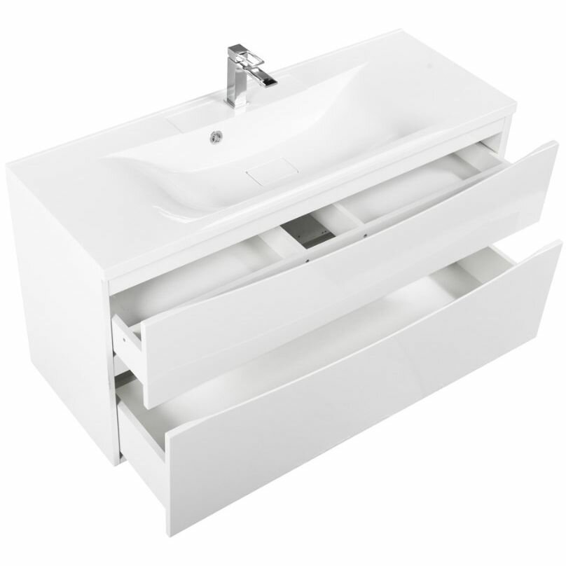 Тумба под раковину BelBagno MARINO-H60-1100-2C-SO-BL-P - фото №2