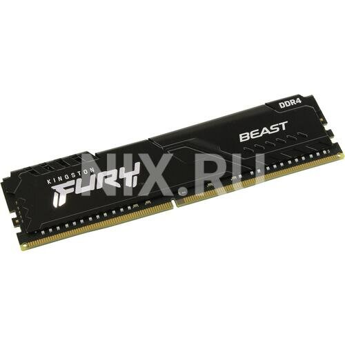 Оперативная память Kingston FURY Beast 16 ГБ DDR4 3200 МГц DIMM CL16 KF432C16BB1/16