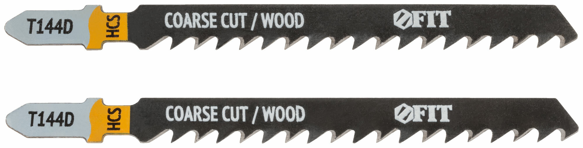 Полотна по дереву HCS разведенные шлифованные зубья 100/74/42 мм (Т144D) 2 шт.