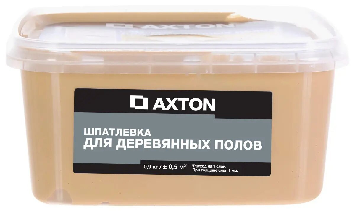 Шпатлёвка Axton для деревянных полов 0.9 кг дуб натуральный