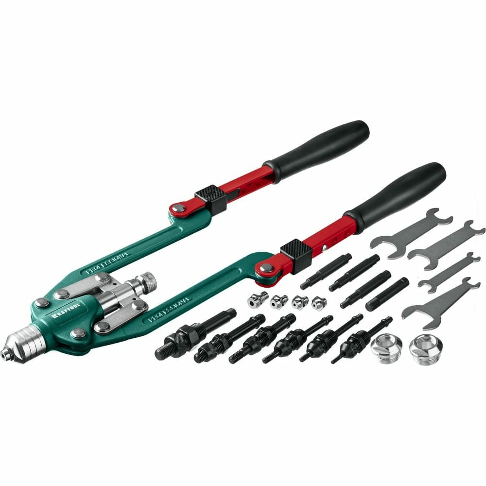 фото Комбинированный складной двуручный заклепочник KRAFTOOL Combo