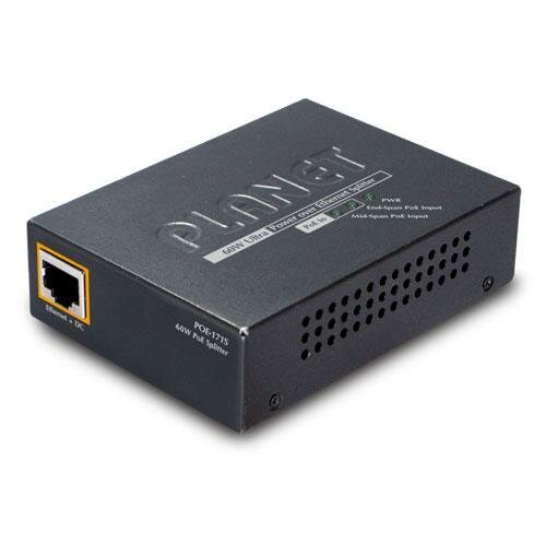 PLANET Single Port 10/100/1000Mbps Ultra POE Spliter (12V/19V/24V)