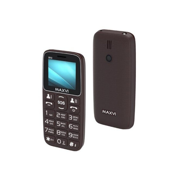 Мобильный телефон Maxvi B110 brown