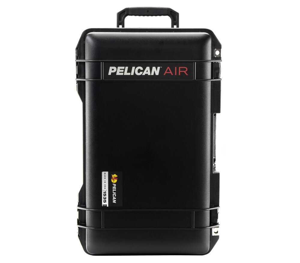 Кейс Pelican 1535 Air, мягкие перегородки, черный