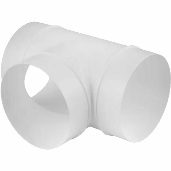 фото Тройник для круглых воздуховодов Equation D100 мм пластик
