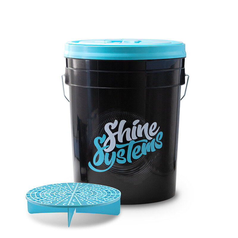 Shine Systems Bucket Set - ведро для мойки автомобиля c крышкой и сепаратором 20 л