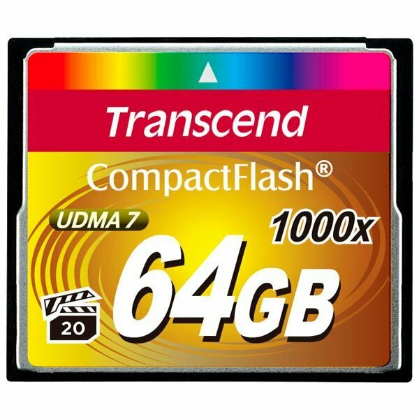 Карта памяти Compact-Flash Transcend - фото №1