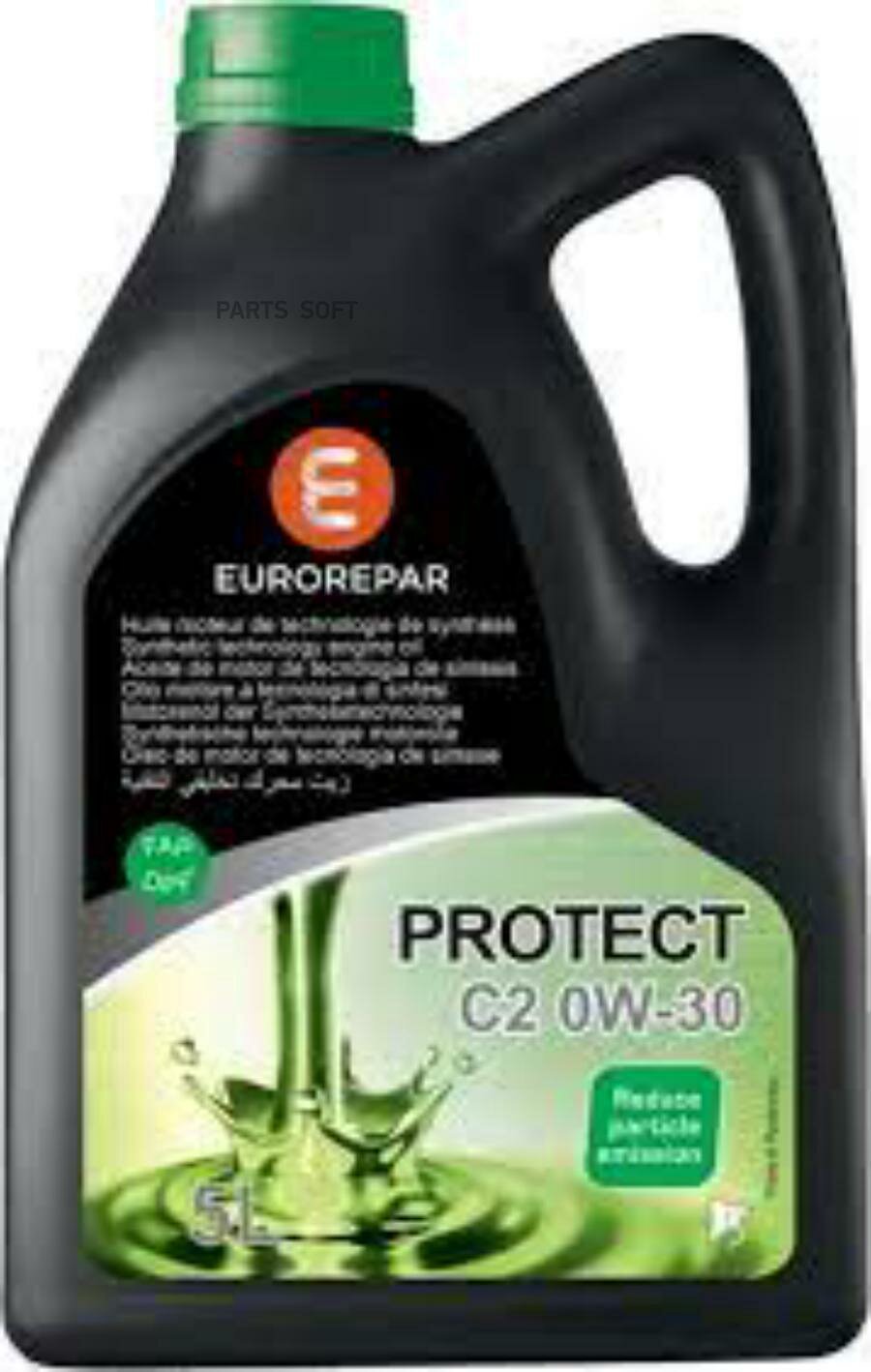 Синтетическое моторное масло Eurorepar Protect C2 0W30