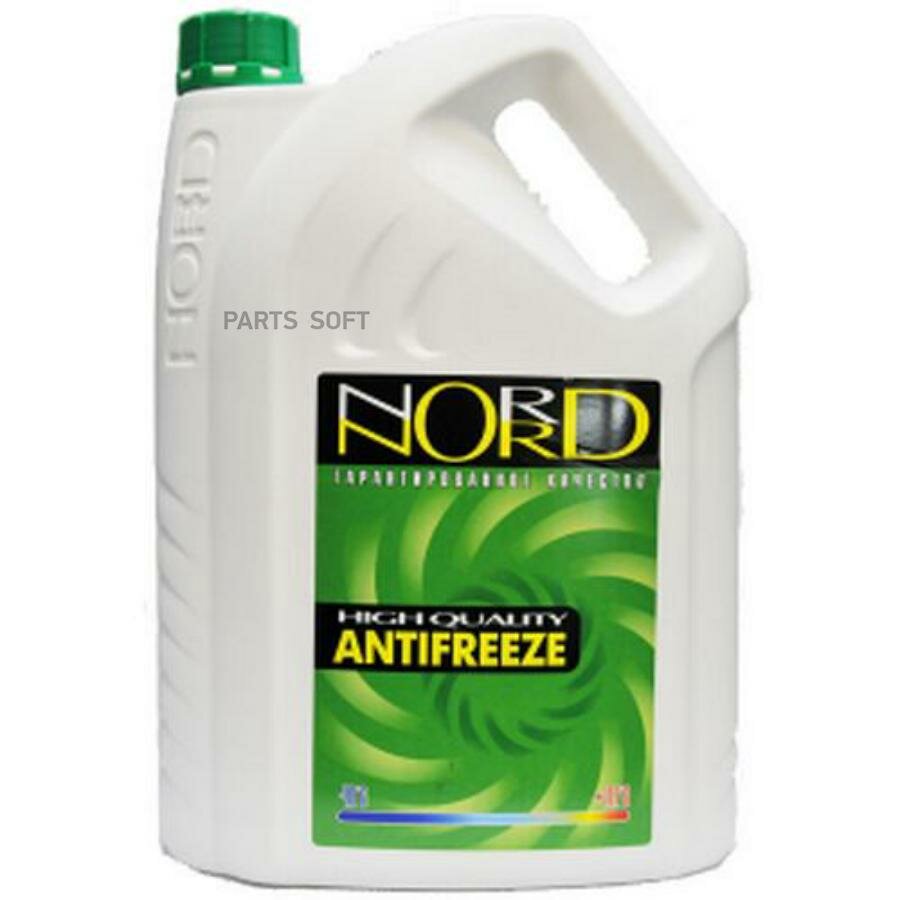 NORD NG22267 Антифриз, 3 л, готовый -40C зеленый