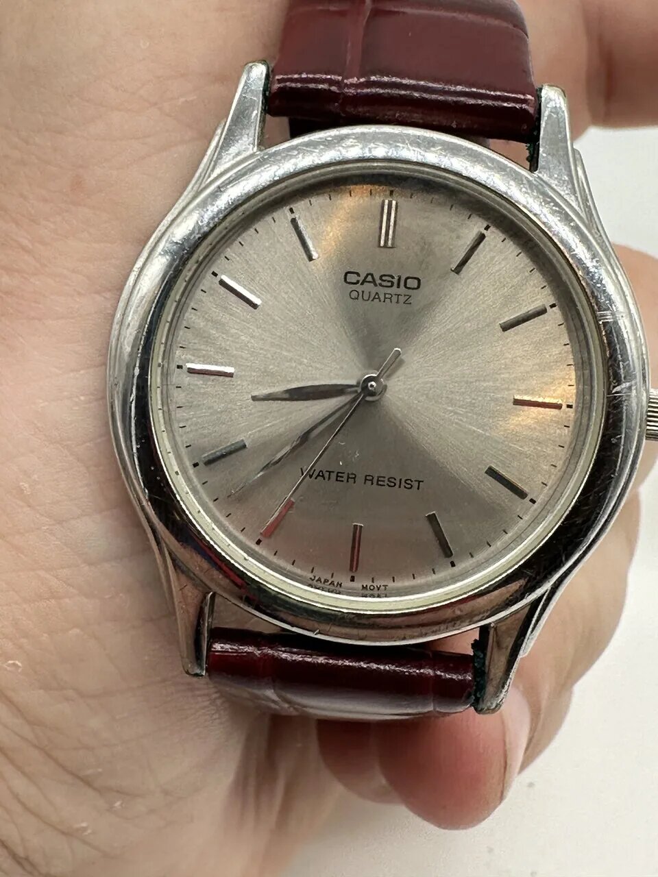 Часы Наручные Casio MTP-1093 silver отличные