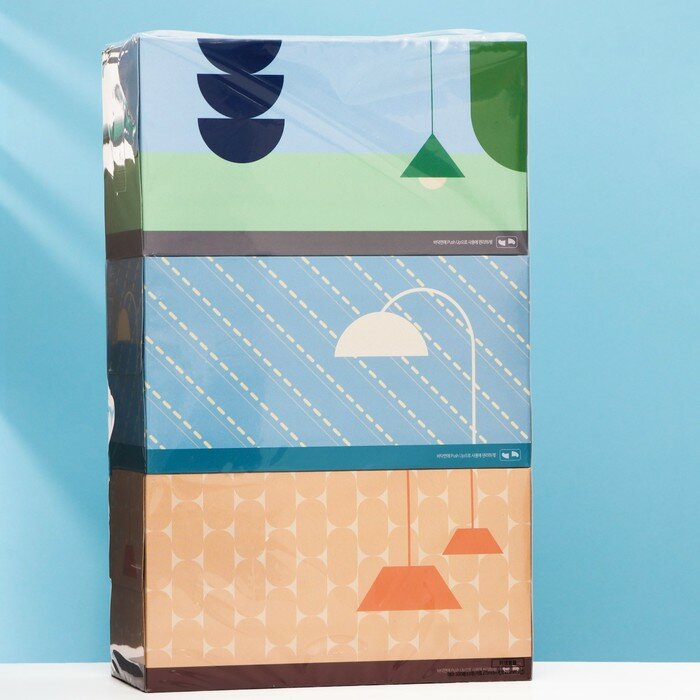 фото Bellagio Cалфетки для лица Bellagio, 300 шт. микс