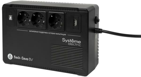 Интерактивный ИБП Systeme Electric Back-Save BVSE800RS