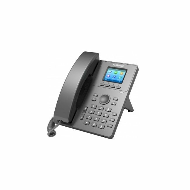 VoIP-телефон FLYINGVOICE серый (упак.:1шт)