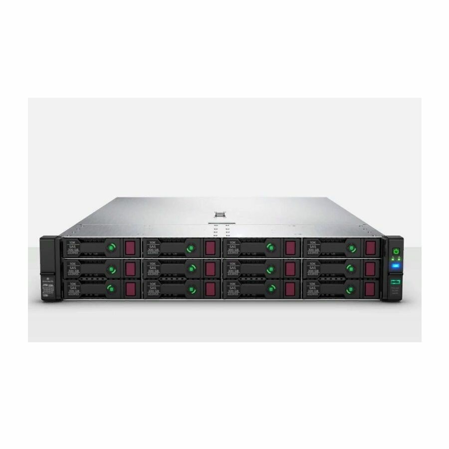 Сервер HPE ProLiant DL380 Gen10 12LFF 1x6226R/64GBx12/816i-a(batt incl)/noHDD/800Wx2/EasyRK/CMA/ILOstd)