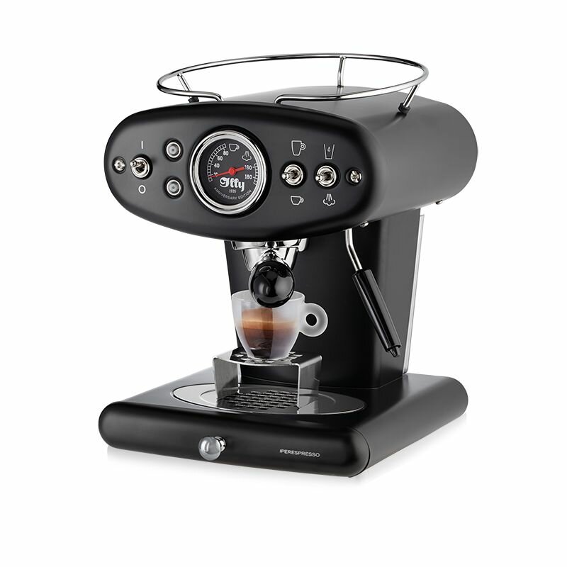 Капсульная кофемашина illy X1 Iperespresso Anniversary 1935 (Black) - фотография № 2