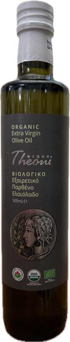 Оливковое масло нерафинированное высшего качества THEONI organic