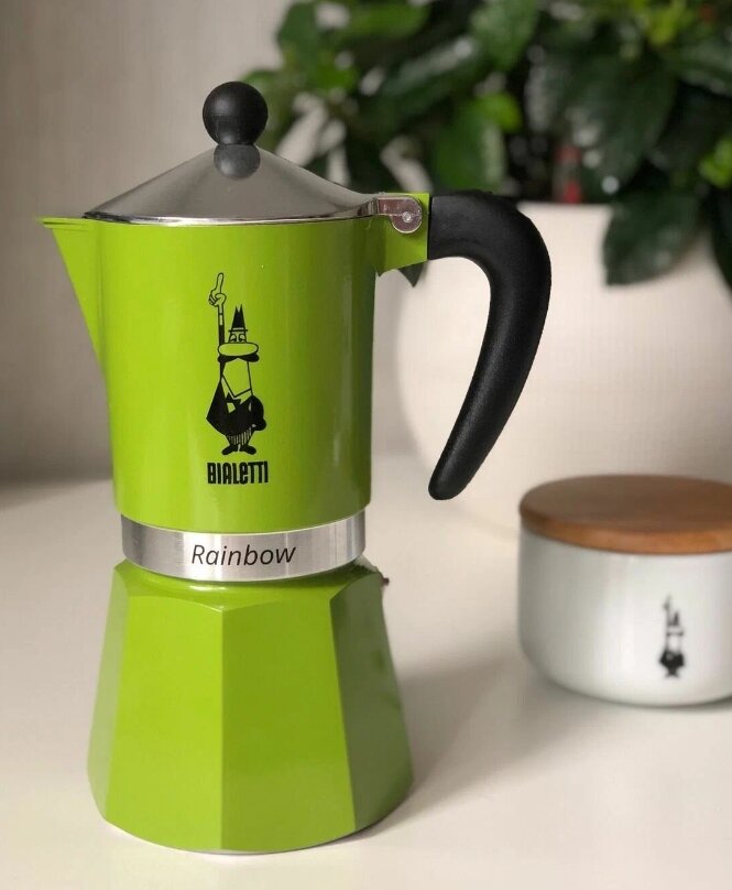 Гейзерная кофеварка Bialetti Rainbow 270 мл