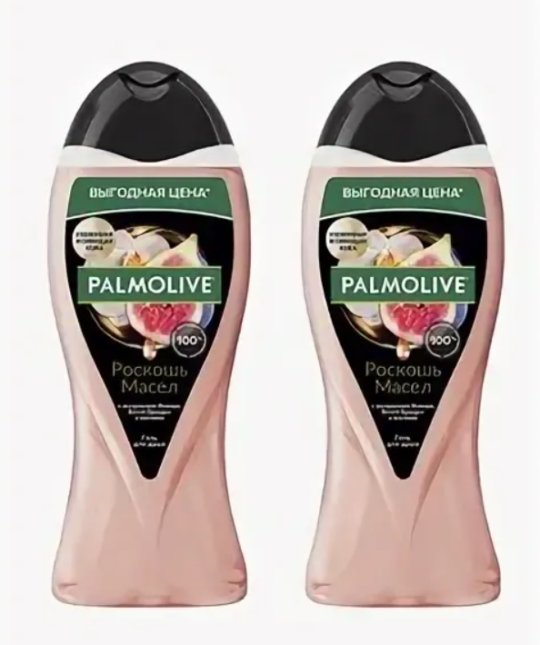 Гель для душа Palmolive, роскошь масел с экстрактами инжира и белой орхидеи, 500мл, 2 шт.