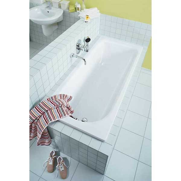 Saniform Plus 111830003001 Ванна прямоугольная 170х70 см (сталь, белый, покрытие easy clean и антискользящее) Kaldewei - фото №3