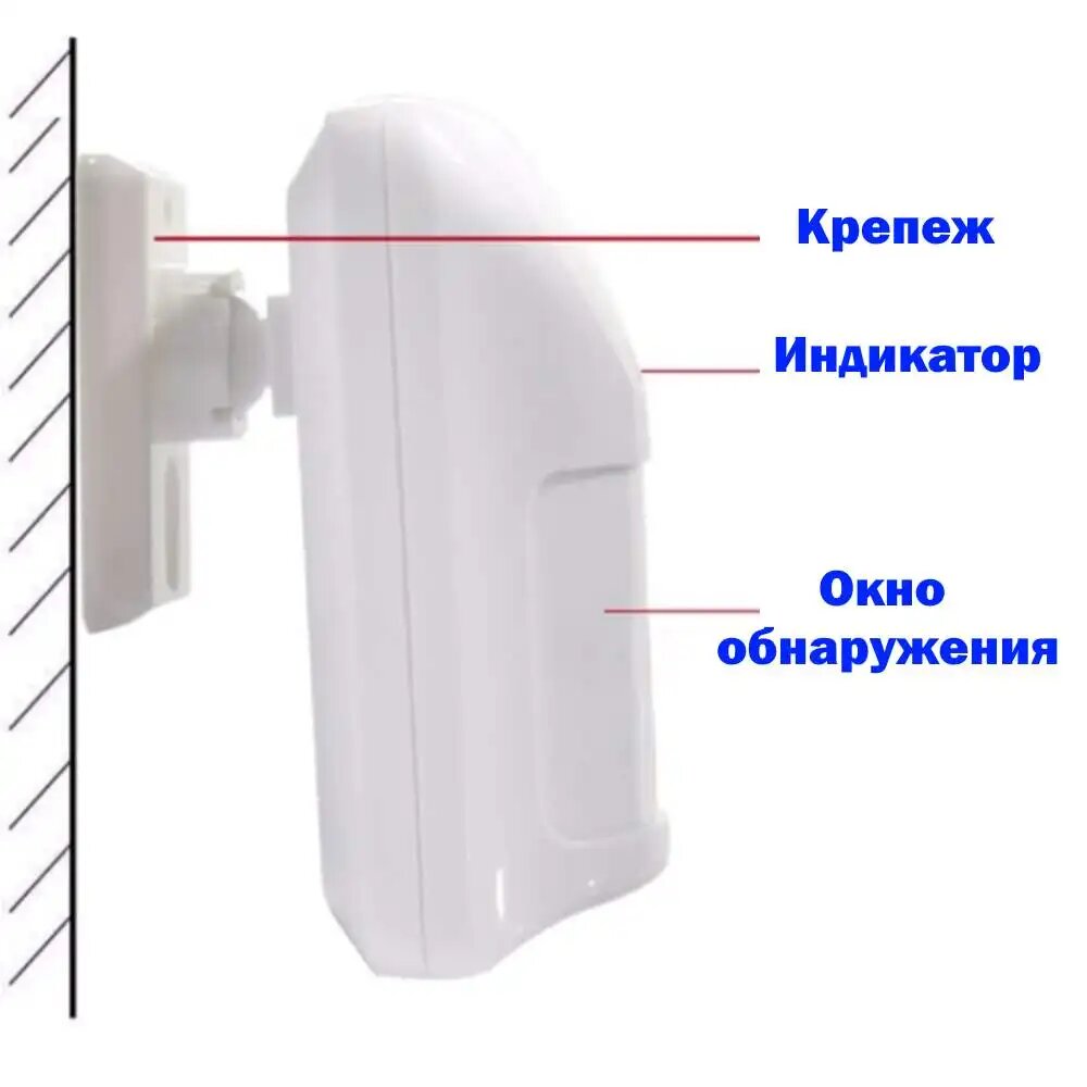 Проводной датчик движения для сигнализации PIR инфракрасный датчик движения датчик объема для домашней сигнализации
