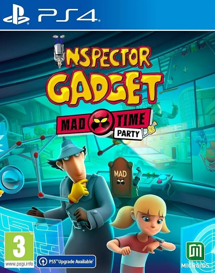 Inspector Gadget: Mad Time Party (русские субтитры) (PS4) Новый