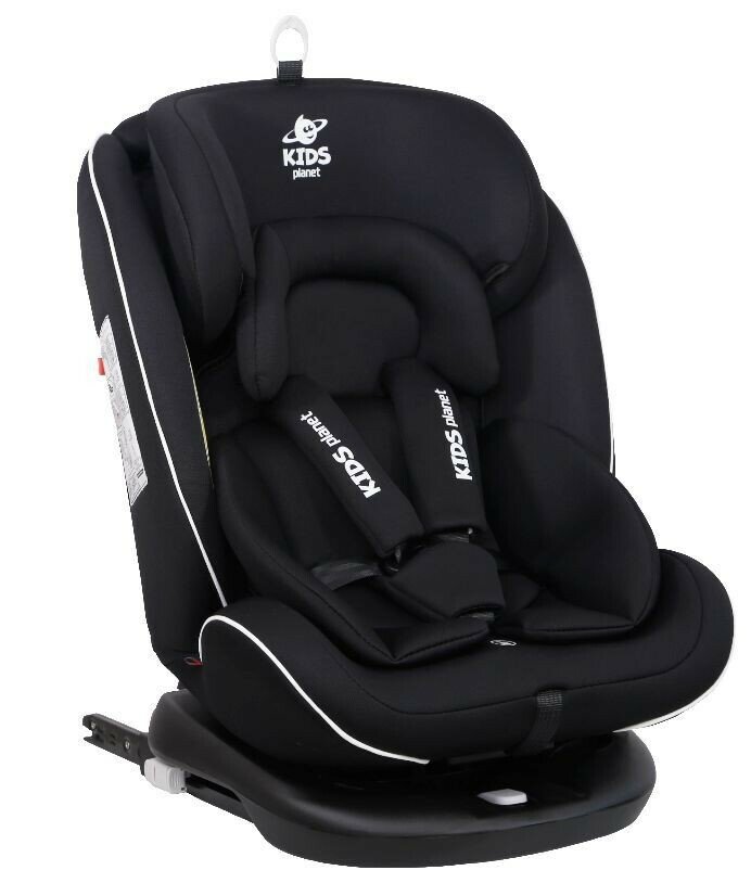 Автокресло Kids Planet Starship Isofix гр.0+/I/II/III антрацит