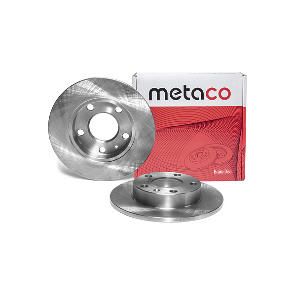 METACO 3060-111 (895615601A / 895615601B / 8E0615601B) диск тормозной задний Audi (Ауди) a4 [b6] (2000-20 (Комплект 2 штуки)