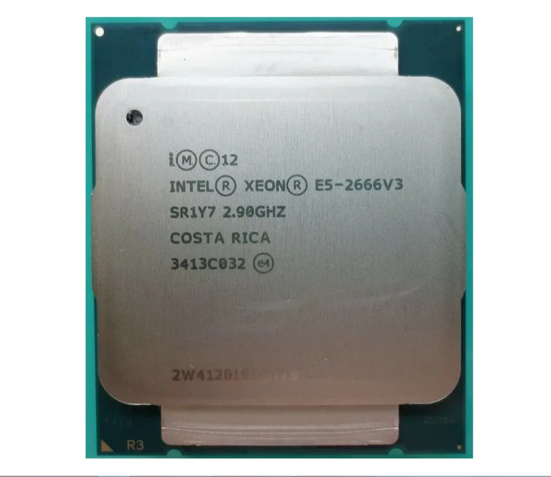 Процессор Socket 2011-3 Intel® Xeon® E5-2666V3 (2.9 - 3,5 GHz, 10 core, 25Mb, 135W)