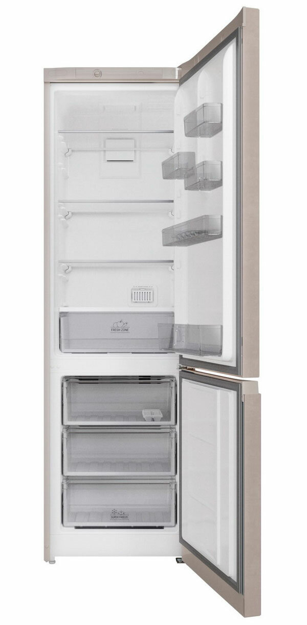 Двухкамерный холодильник Hotpoint HT 4200 M мраморный - фотография № 2