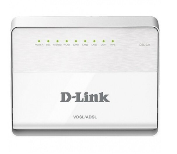 Маршрутизатор D-Link DSL-224/R1A