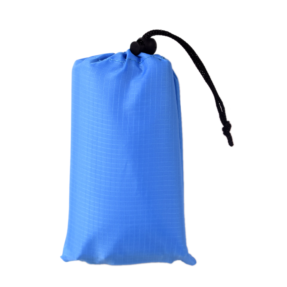 фото Водонепроницаемый карманный коврик для пикника / Портативный коврик для пикника LettBrin, голубой