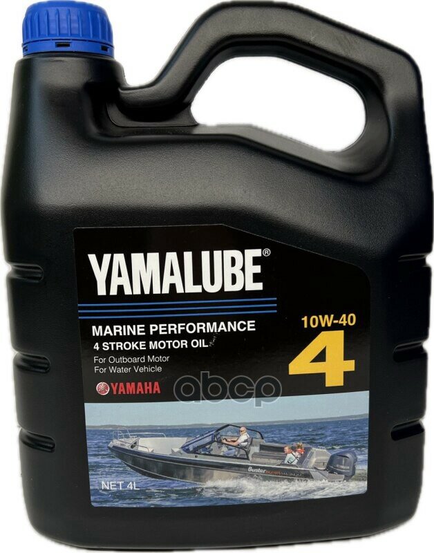 Yamalubе 4 Sae 10W-40 Marine Performance Oil (4 Л) YAMAHA арт. 90790BS46600