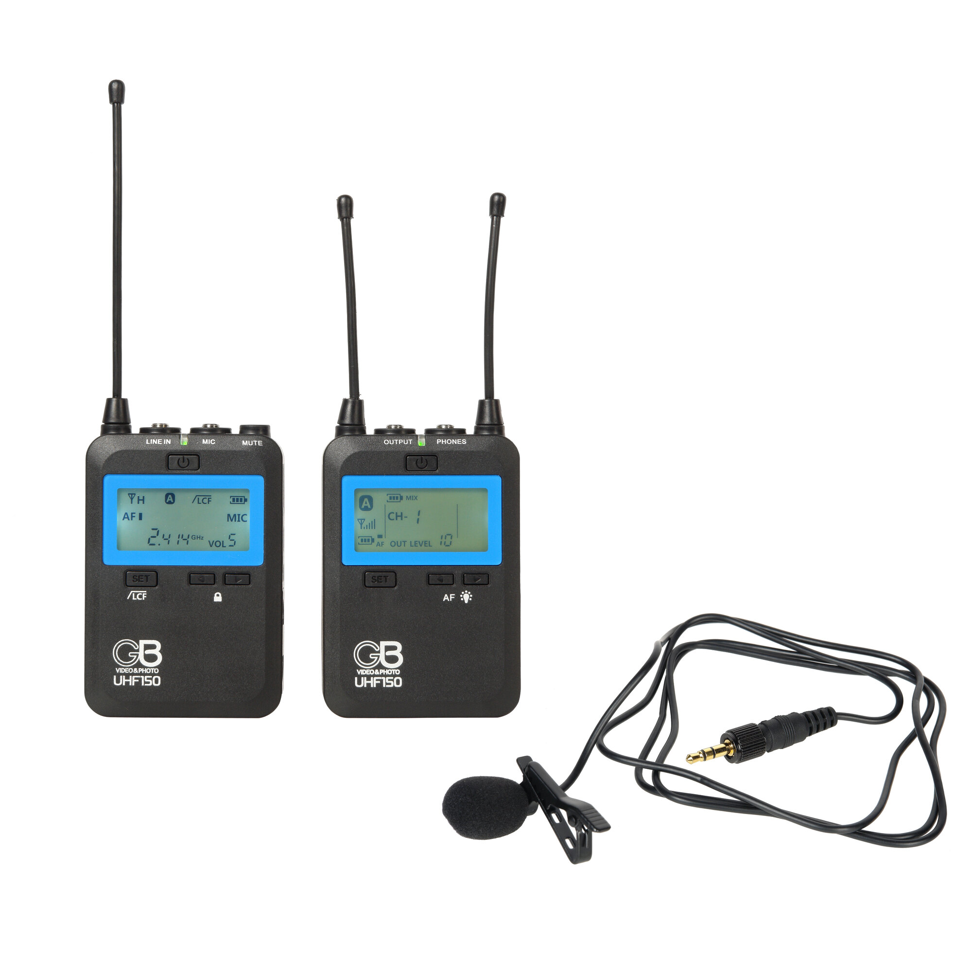 Петличная радиосистема GreenBean RadioSystem UHF150