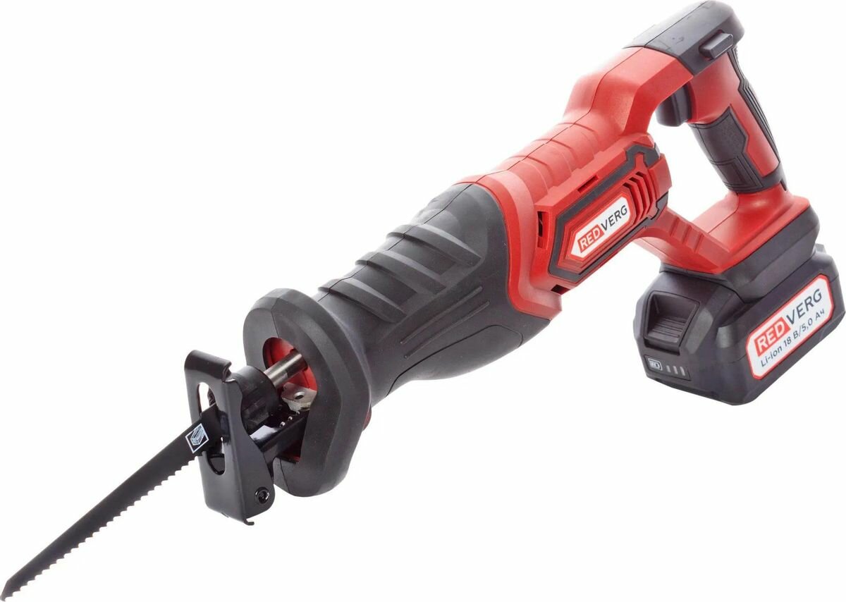 фото Сабельная пила REDVERG RD-SS18/U, аккумуляторная, без АКБ, без ЗУ
