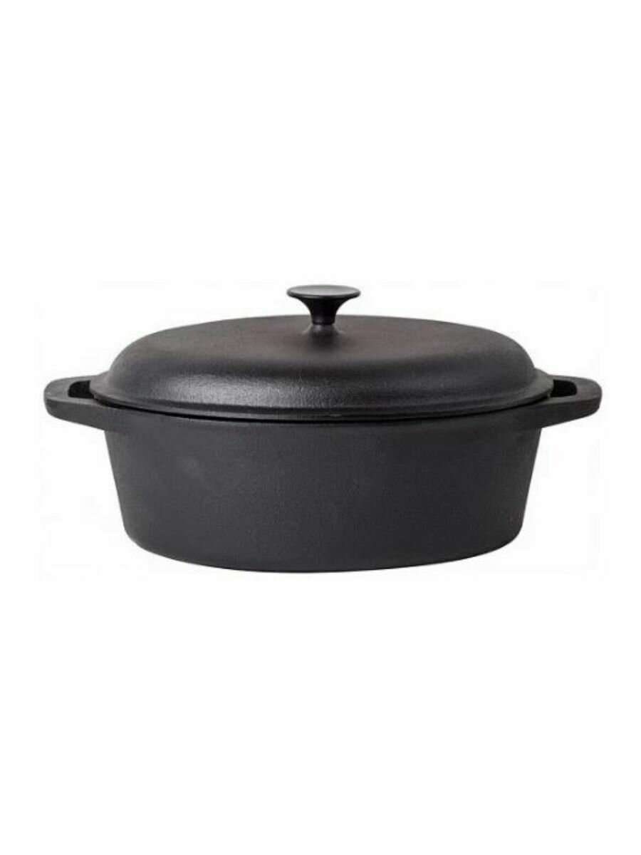 фото Казан MALLONY KВ-28 утятница 3,9л чугун