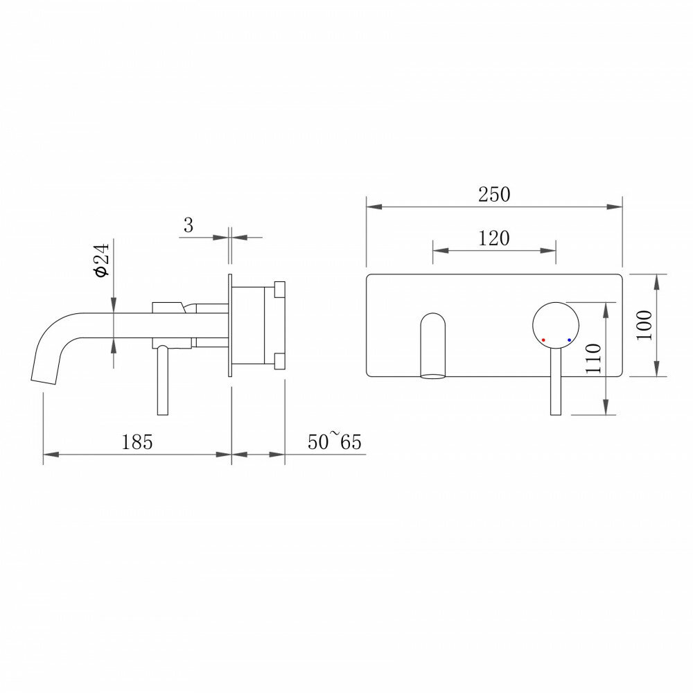 Смеситель для раковины Berges - фото №6