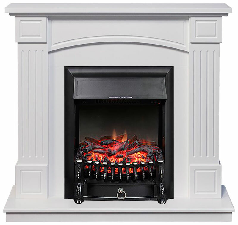 фото Каминокомплект Royal Flame Boston STD с очагом Fobos BL белый