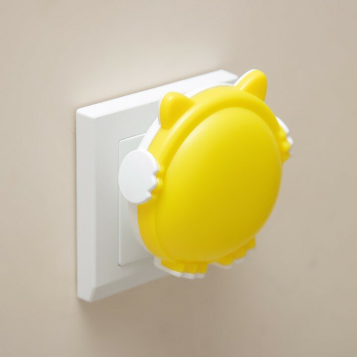 Ночник "Медвежонок" LED 1Вт желтый 8х6х9 см (комплект из 5 шт) - фотография № 3