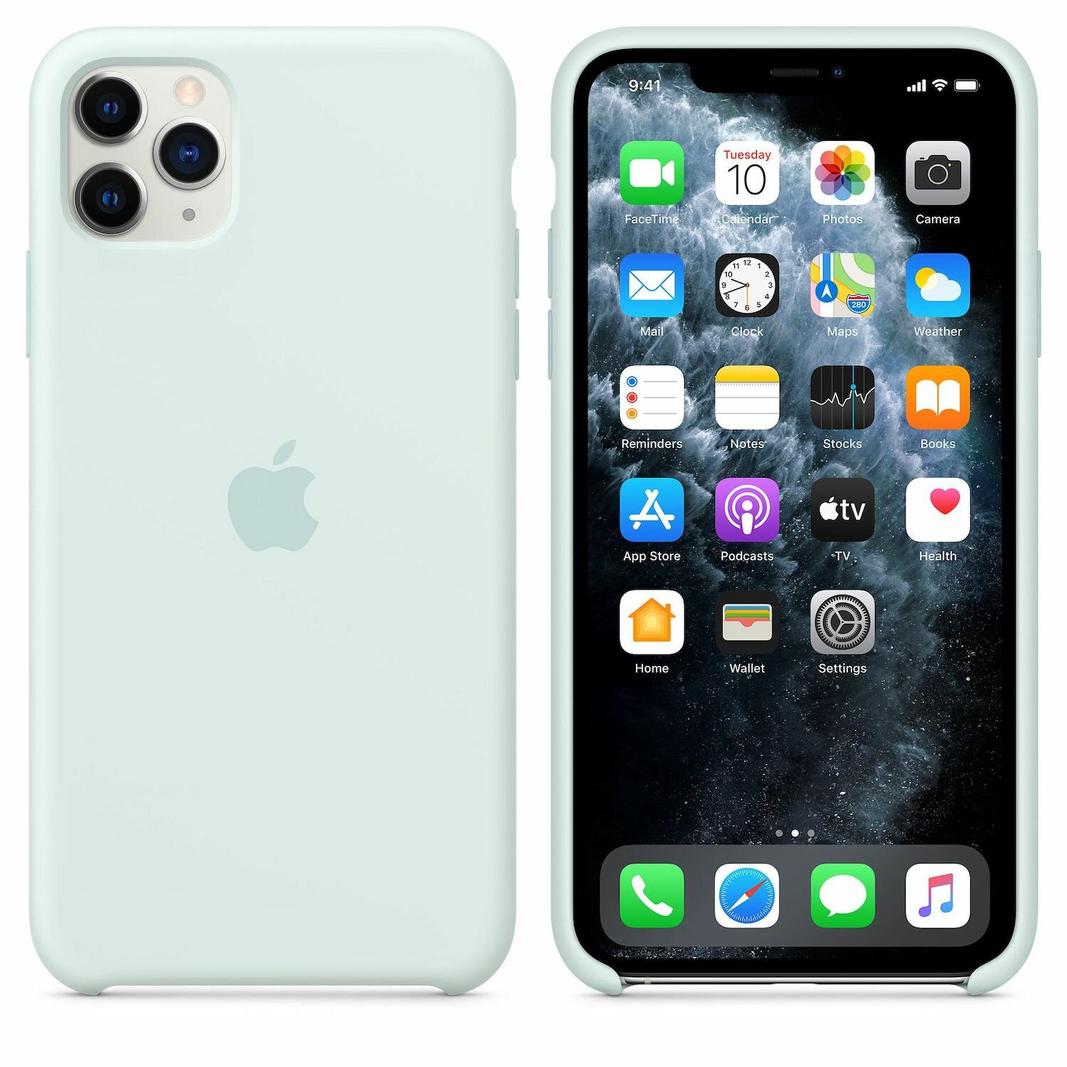 Apple iPhone 11 Pro Silicone Case Seafoam