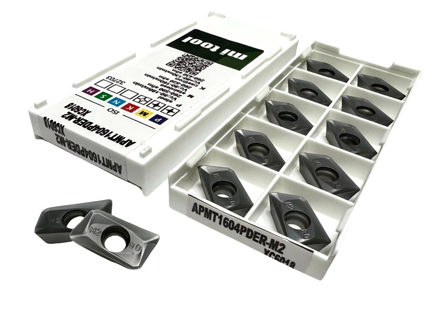 Пластина фрезерная APMT1604 PDER-M2 ХС6018 (10шт)